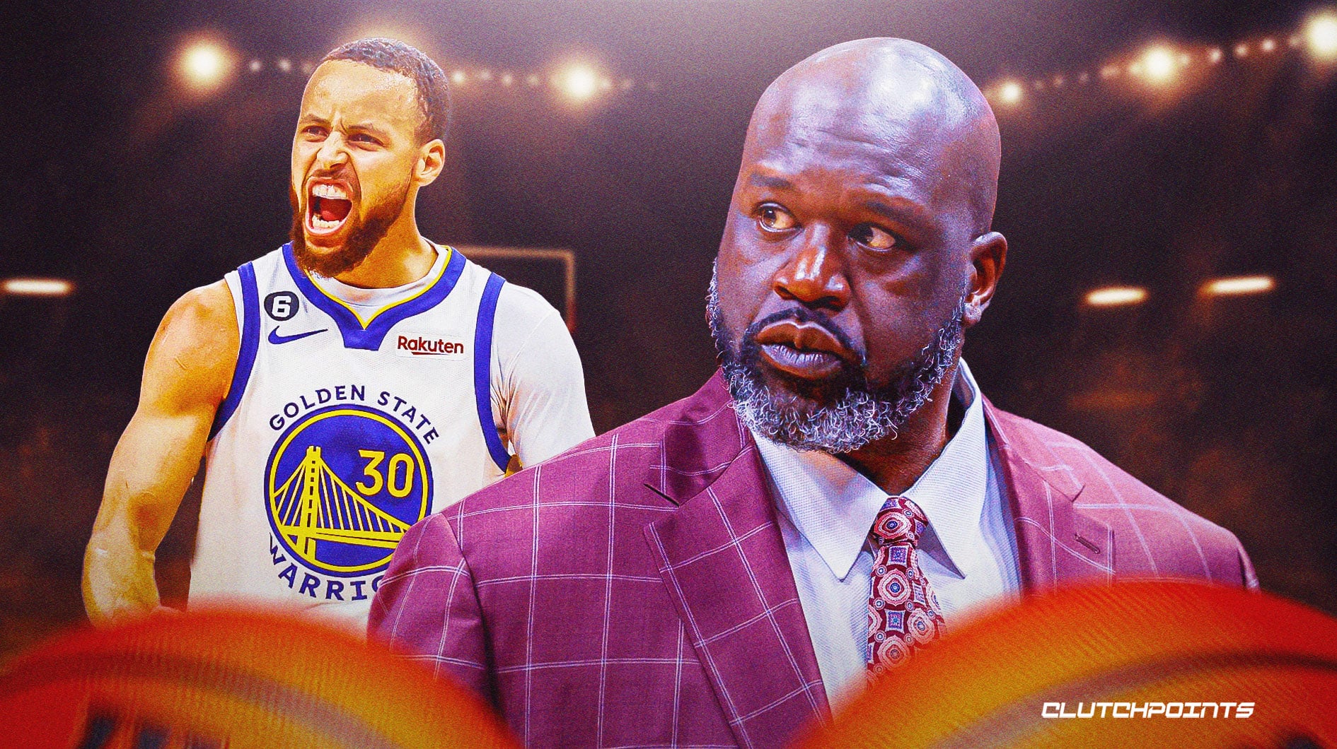 Stephen Curry & Shaquille O'Neal 