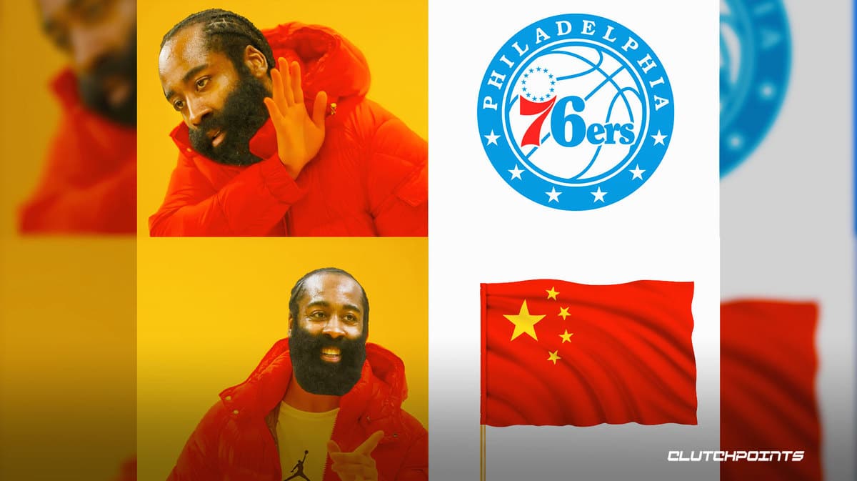 James Harden, Sixers, James Harden China