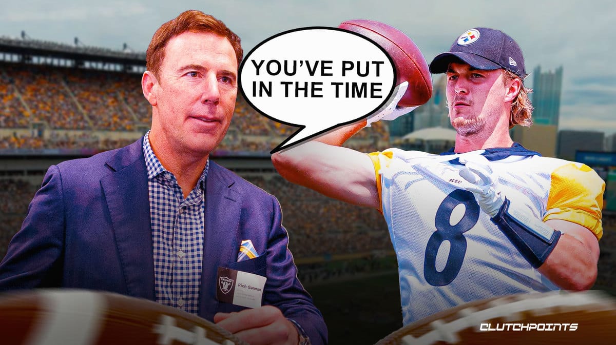 Kenny Pickett, Pittsburgh Steelers, Rich Gannon