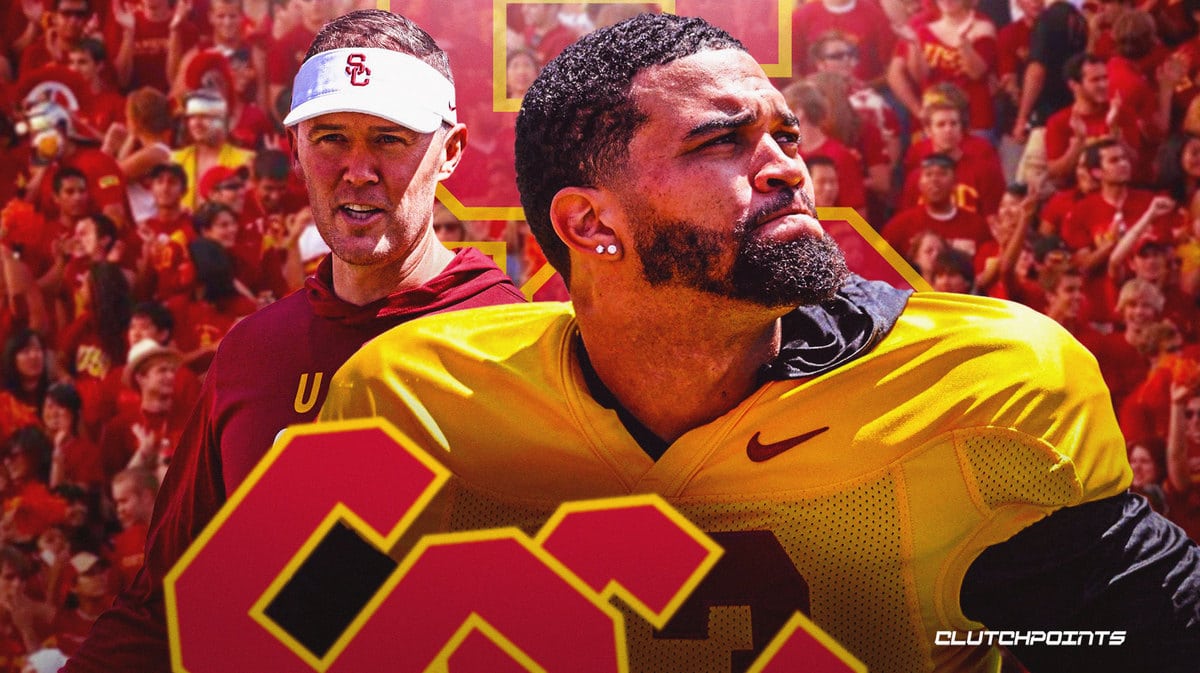 Caleb Williams, Lincoln Riley, USC Football