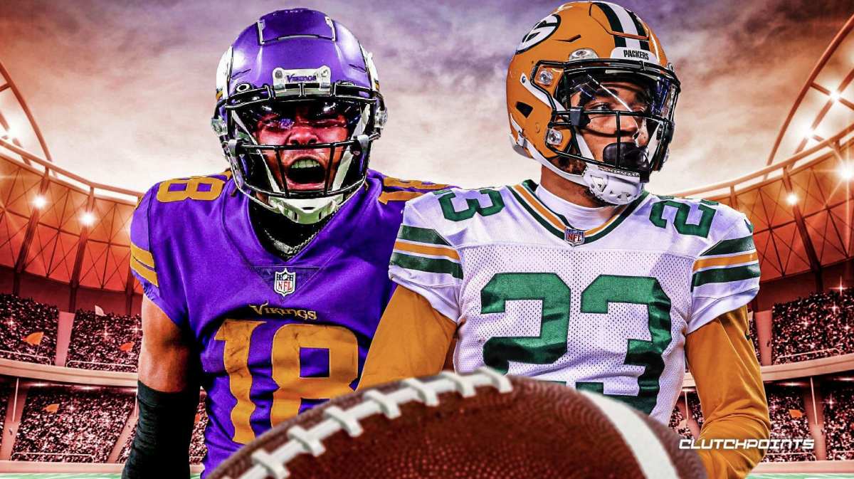 vikings, jaire alexander, justin jefferson, packers, justin jefferson jaire alexander