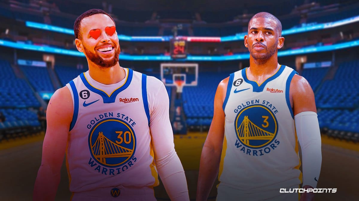 Stephen Curry, Chris Paul, Klay Thompson, Warriors