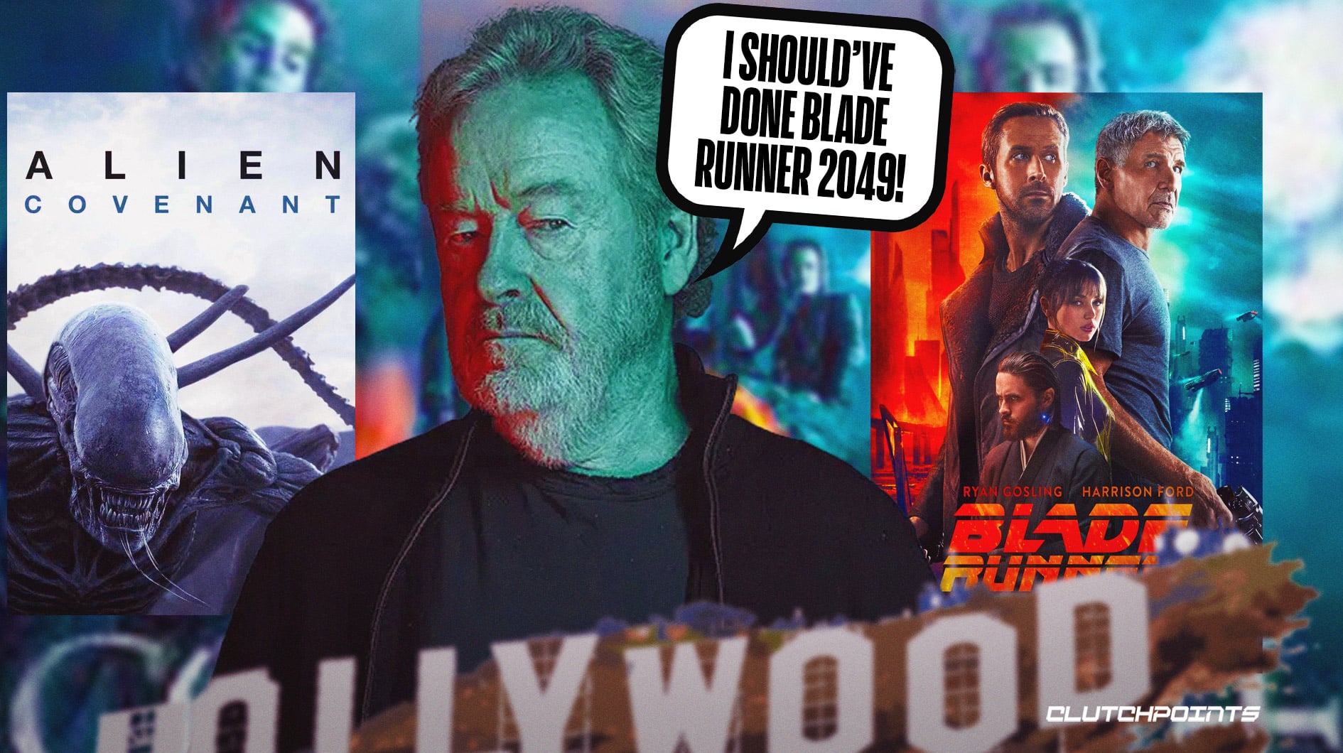 Alien: Covenant, Ridley Scott, 'I should've done Blade Runner 2049!', Blade Runner 2049