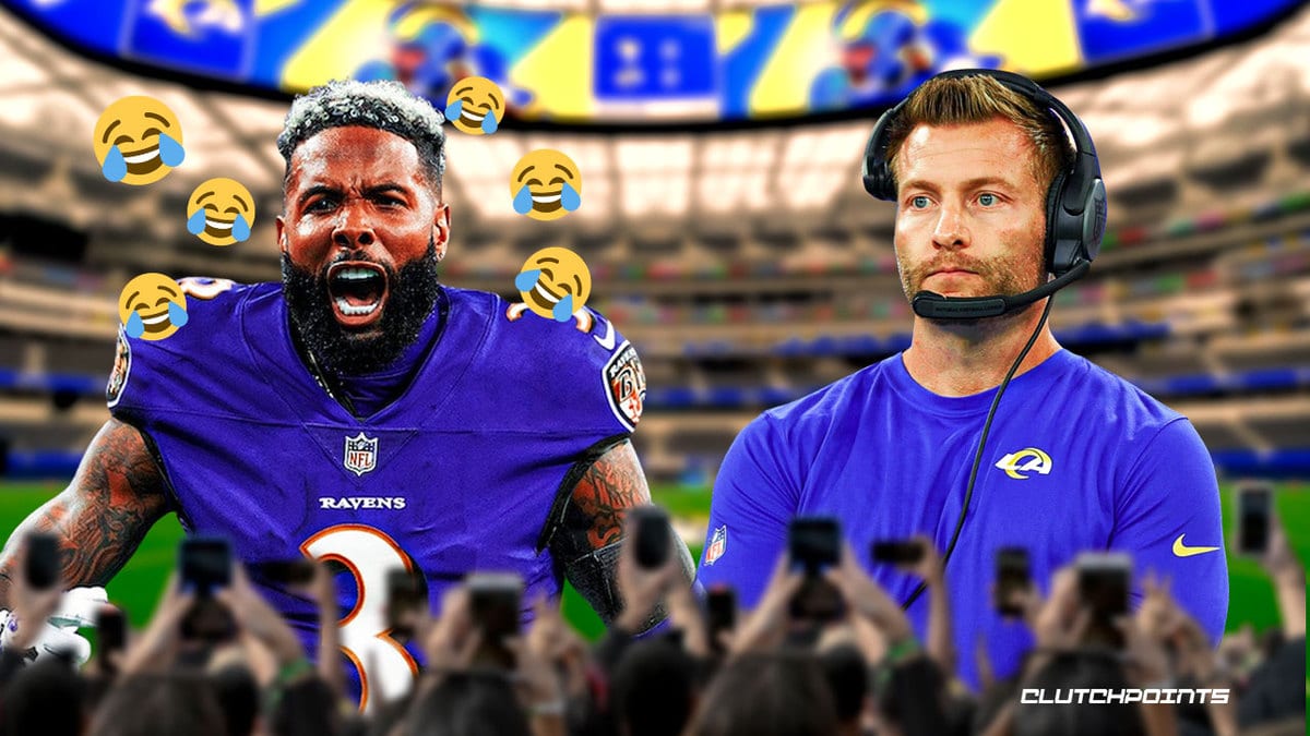 Odell Beckham Jr., Sean McVay, Ravens, Rams