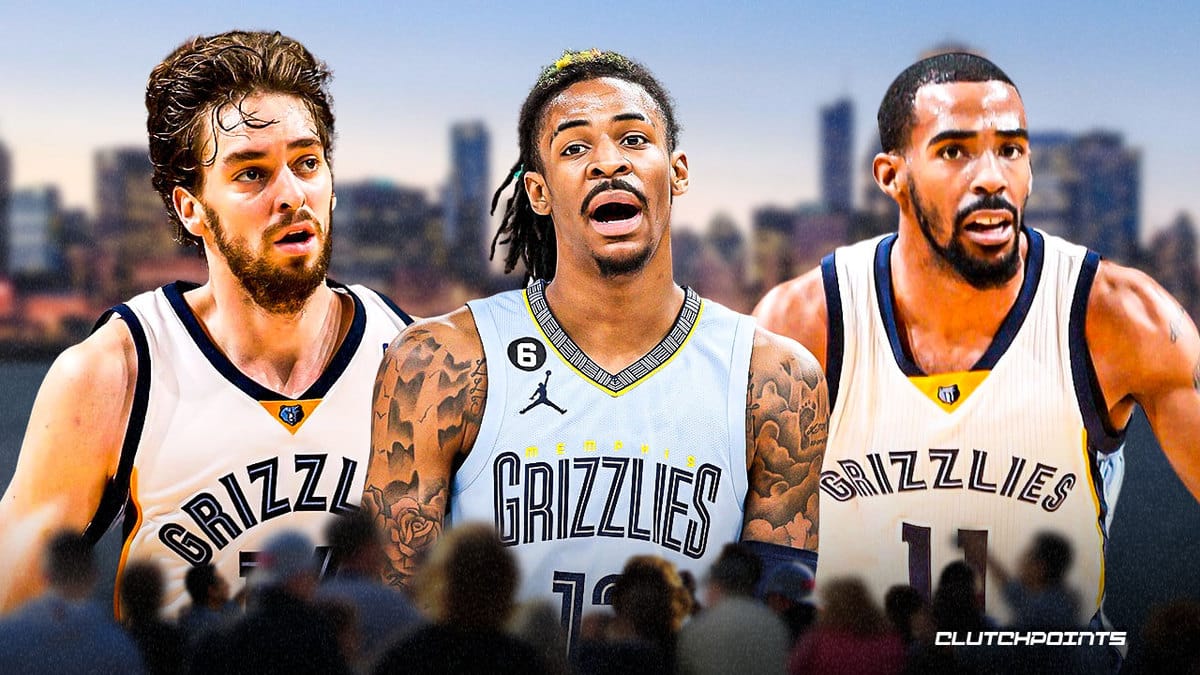 Ja Morant, Pau Gasol, Mike Conley, Memphis Grizzlies