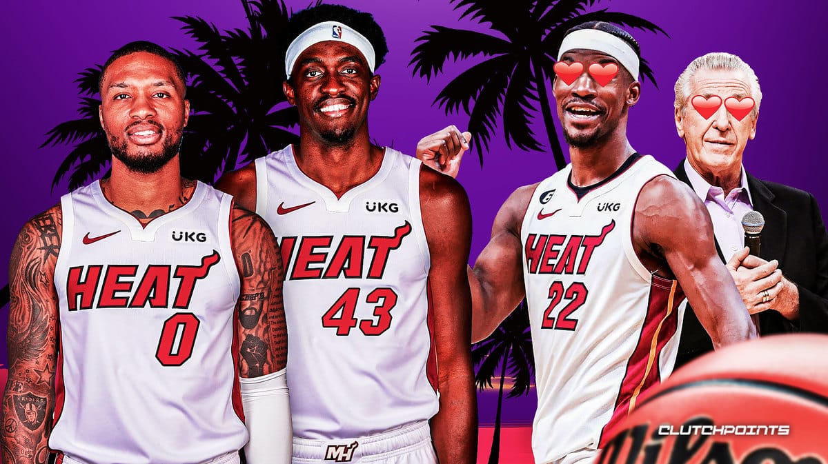 Heat, Damian Lillard, Pascal Siakam, Jimmy Butler, Tyler Herro