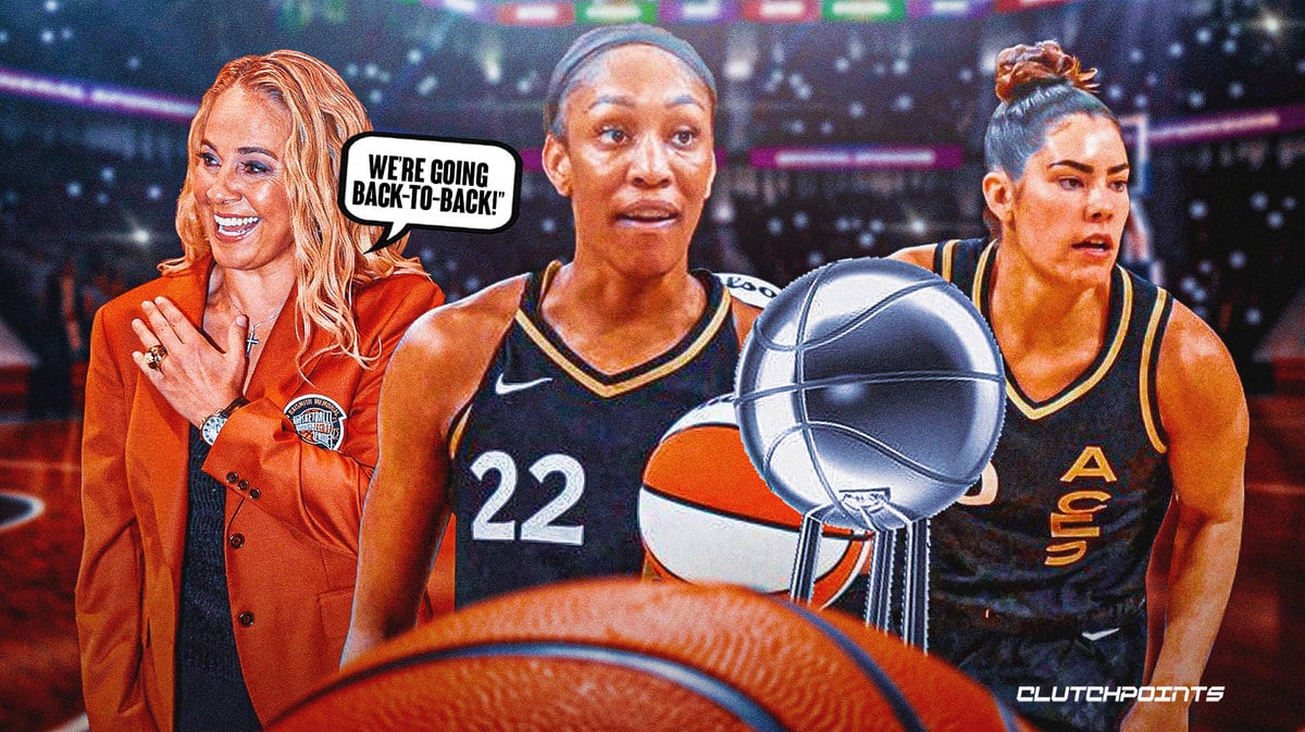 Aces, A'ja Wilson, Kelsey Plum, Chelsea Gray, Jackie Young, Candace Parker