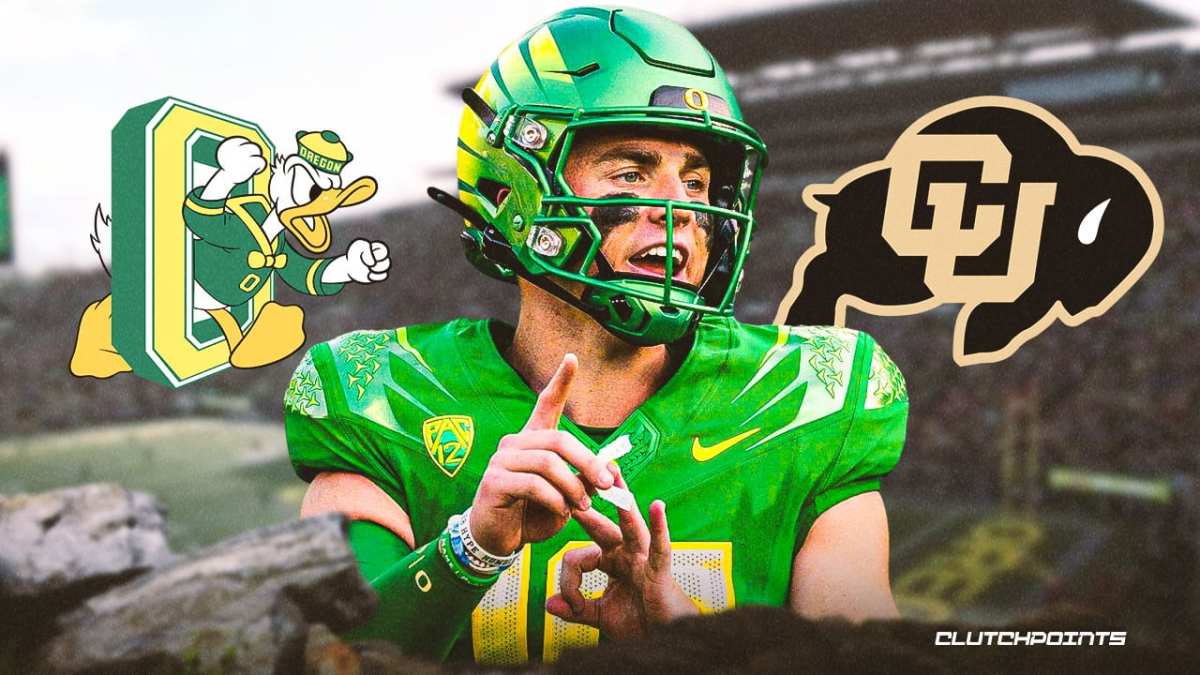 Oregon football, Colorado football, Buffaloes, Ducks, Bo Nix