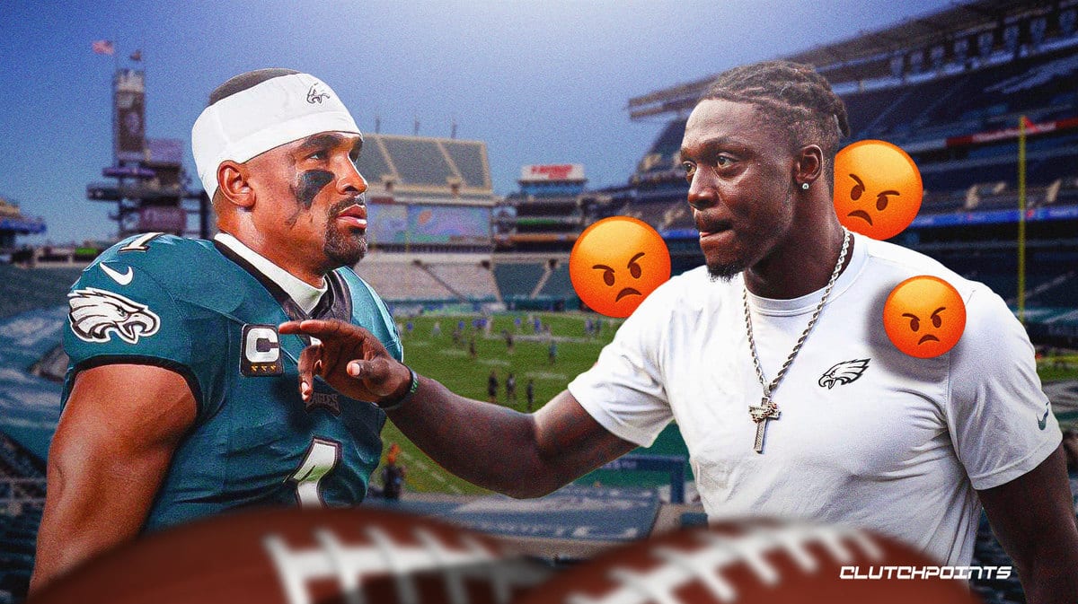 AJ Brown, Jalen Hurts, Philadelphia Eagles