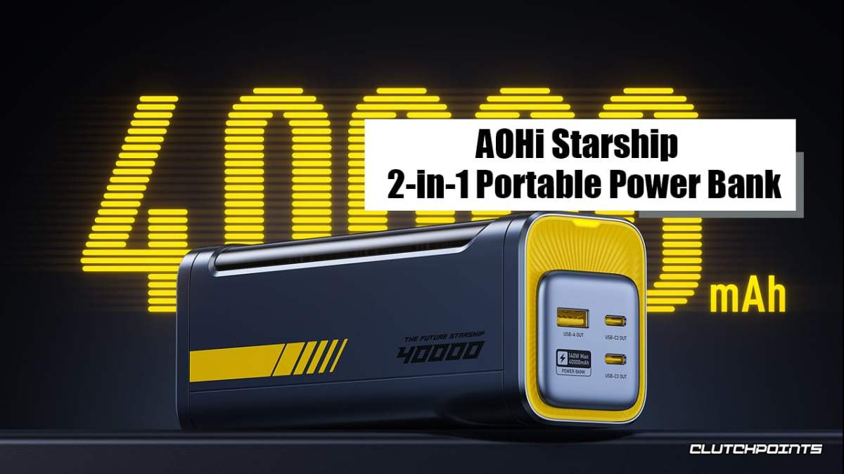 Big Power Bank, AOHi 2-in-One Portable Power Bank