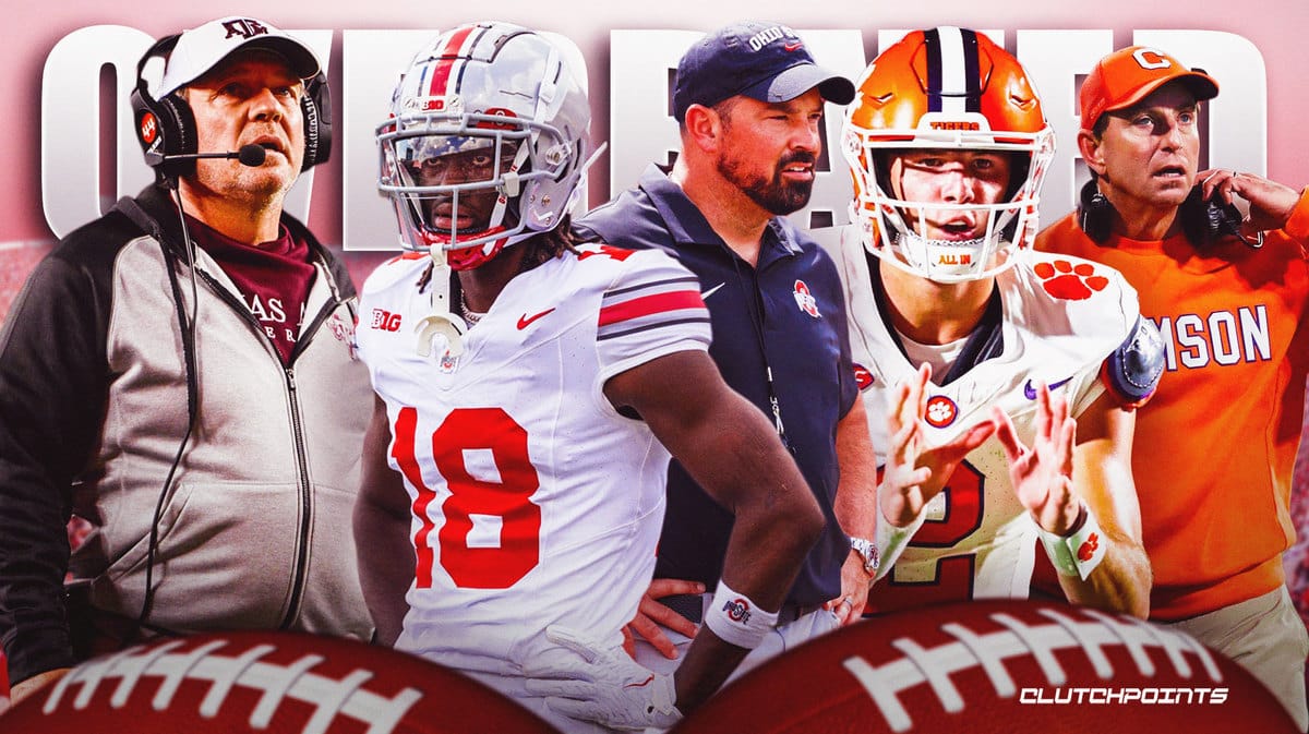 AP College Football Top 25 poll, Ohio State, College football rankings, Clemson, Texas A&M