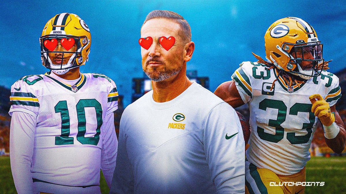 Aaron Jones, Packers, Matt LaFleur, Jordan Love
