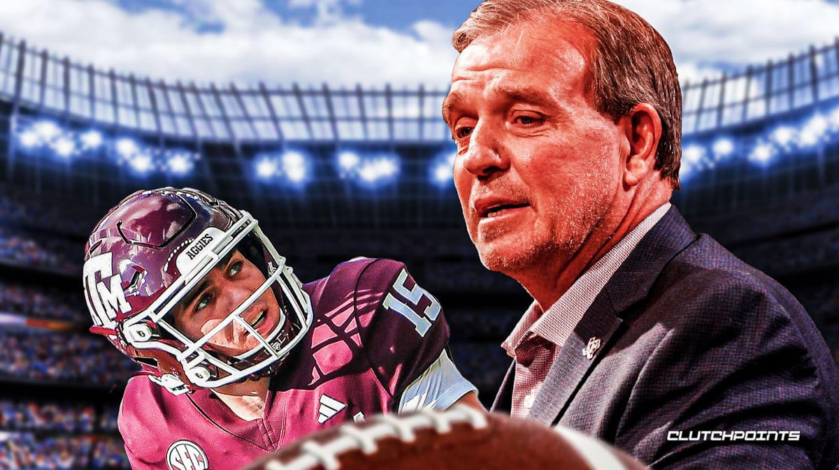 Texas A&M football Conner Weigman injury Max Johnson