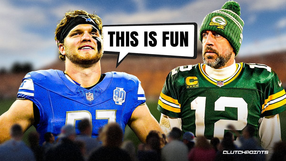 Lions: Aidan Hutchinson's NSFW Aaron Rodgers response after beatdown vs ...