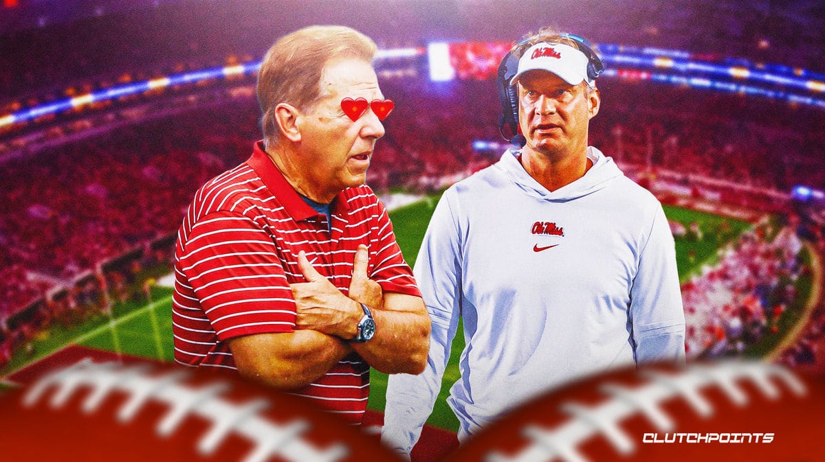 Alabama football, Nick Saban, Ole Miss football, Lane Kiffin
