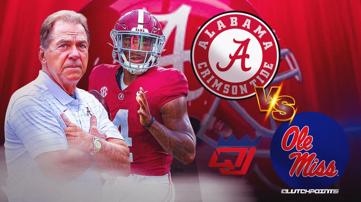 Alabama Ole Miss, Alabama Football, Ole Miss Football, Jalen Milroe< Nick Saban, Lane Kiffin