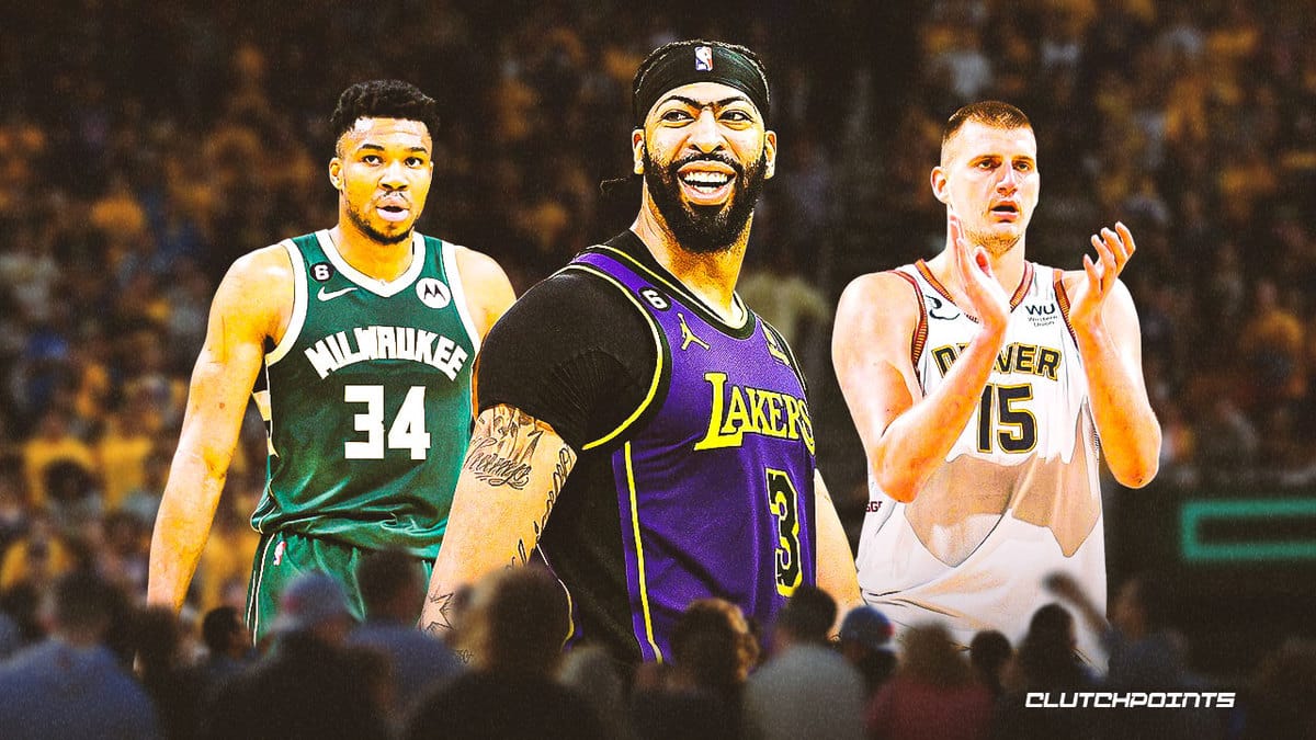 Anthony Davis, Giannis Antetokounmpo, Nikola Jokic