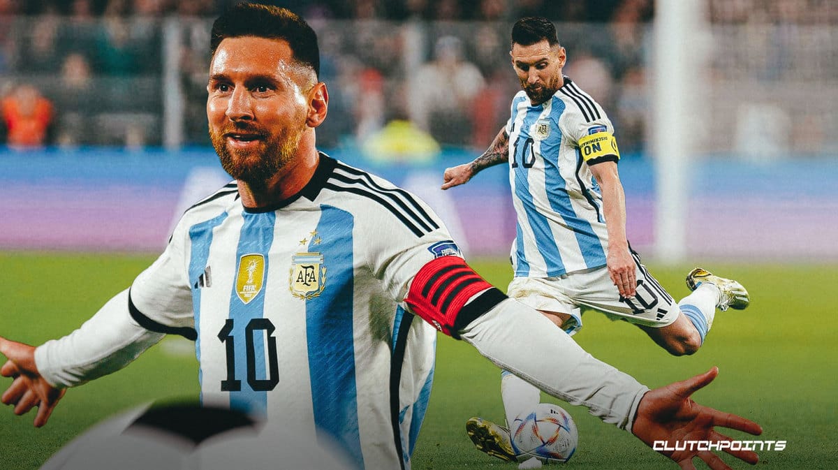 Lionel Messi scores a stunning freekick for Argentina vs Ecuador