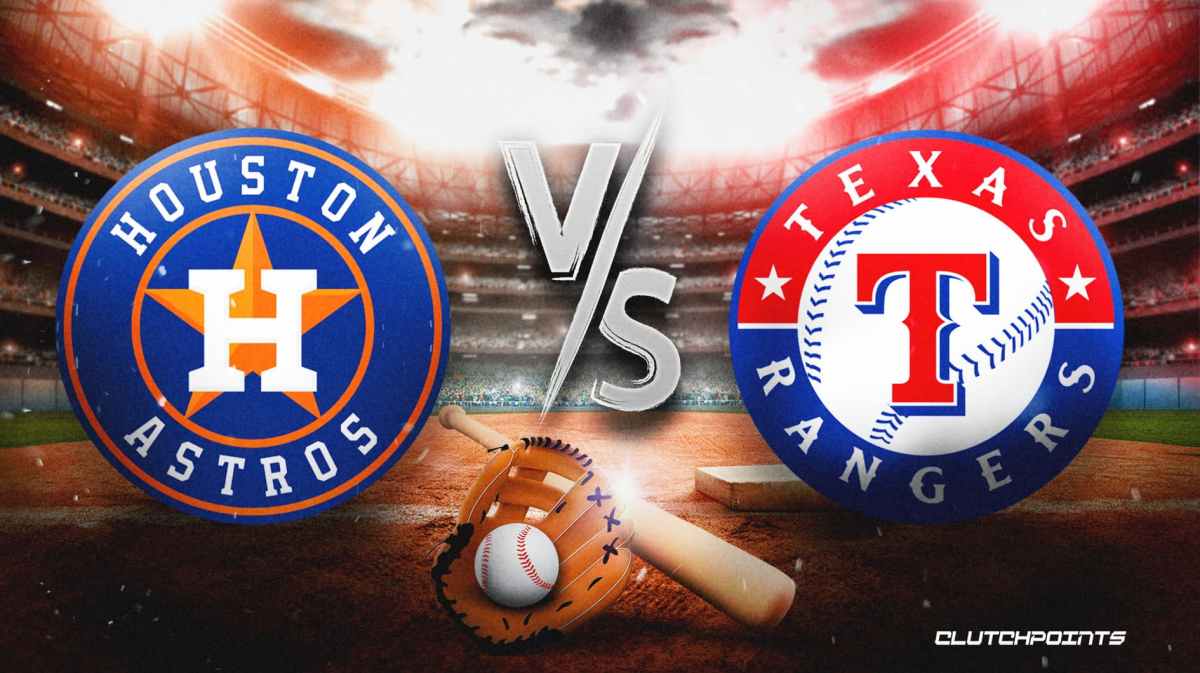Astros Rangers prediction