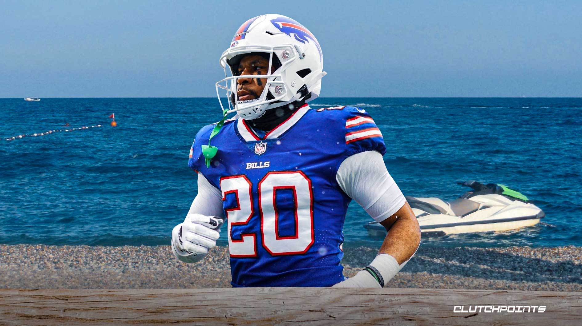 Buffalo Bills running back expected to miss season after being struck by  jet ski 