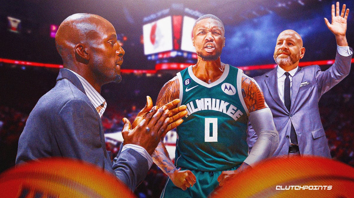 Damian Lillard, Kevin Garnett, Blazers