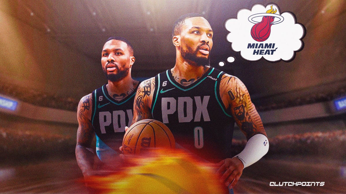 Damian Lillard, Portland Trail Blazers, Miami Heat