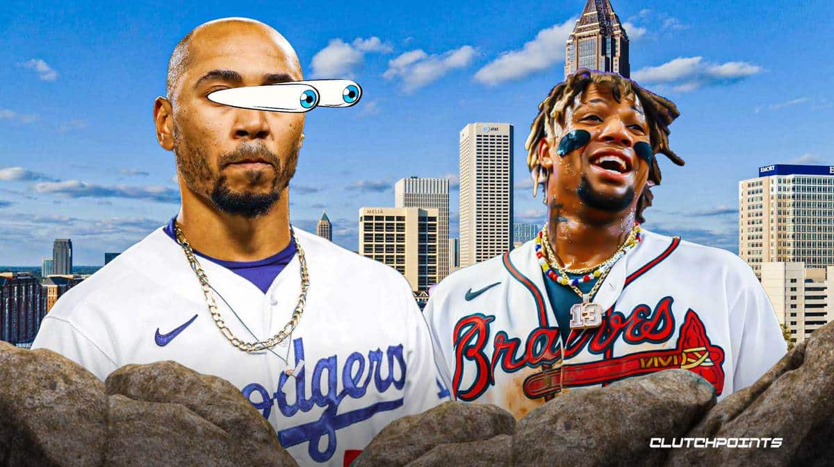 Ronald Acuna Jr, Mookie Betts, Los Angeles Dodgers, Atlanta Braves