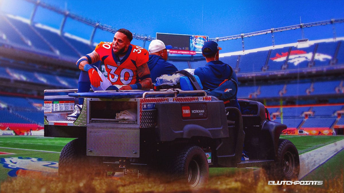 Caden Sterns, Broncos, Caden Sterns knee injury IR