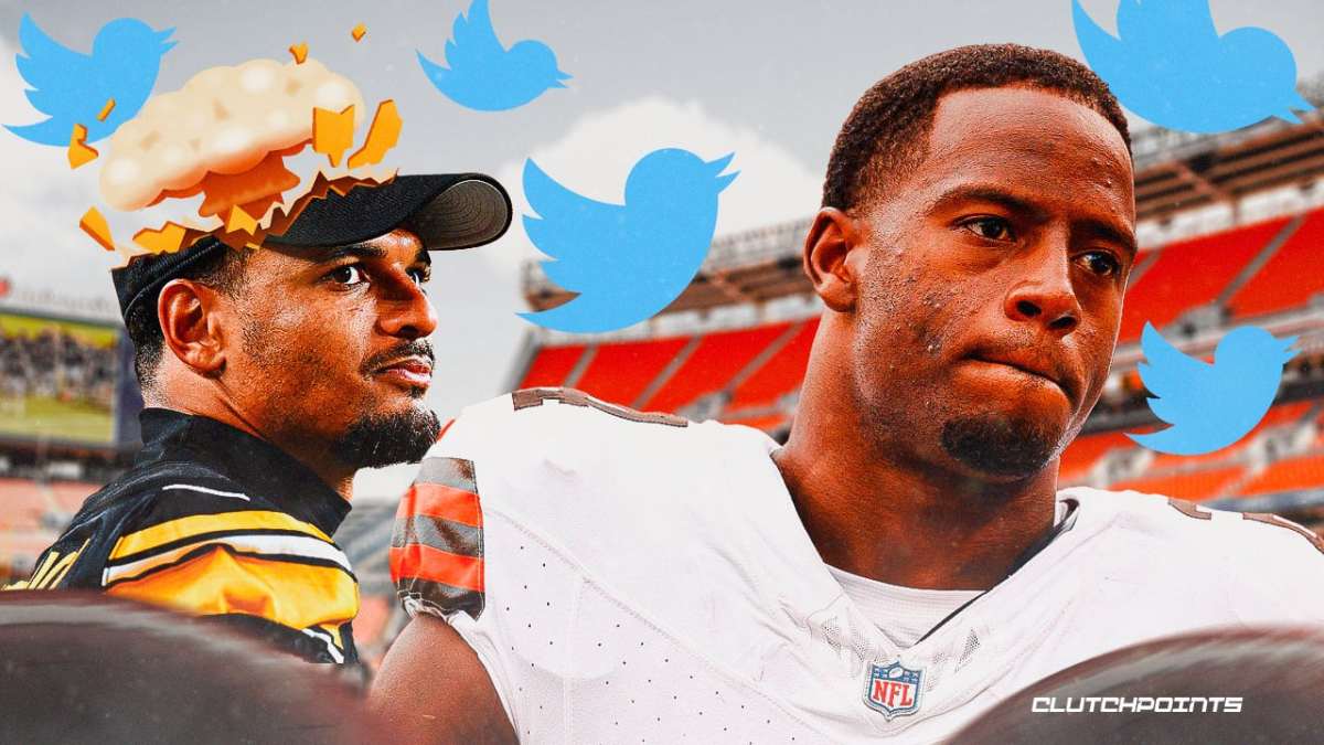 Nick Chubb, Minkah Fitzpatrick, Cleveland Browns, Pittsburgh Steelers, Nick Chubb injury, NFL Injury