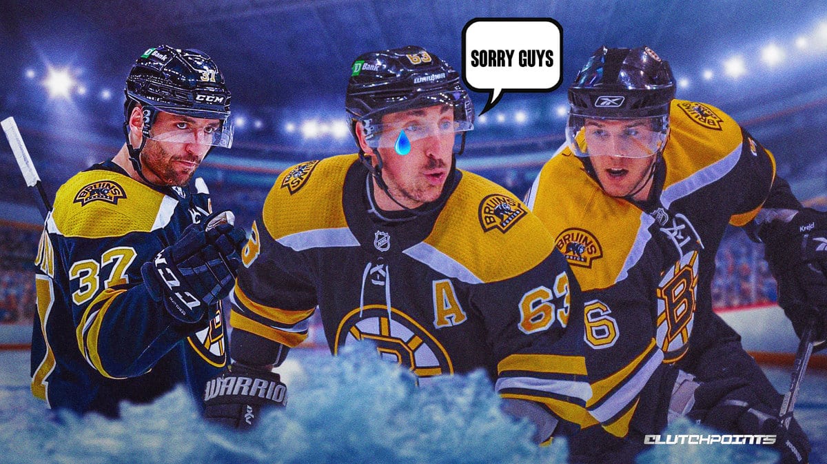 Boston Bruins, Brad Marchand, Patrice Bergeron, David Krejci