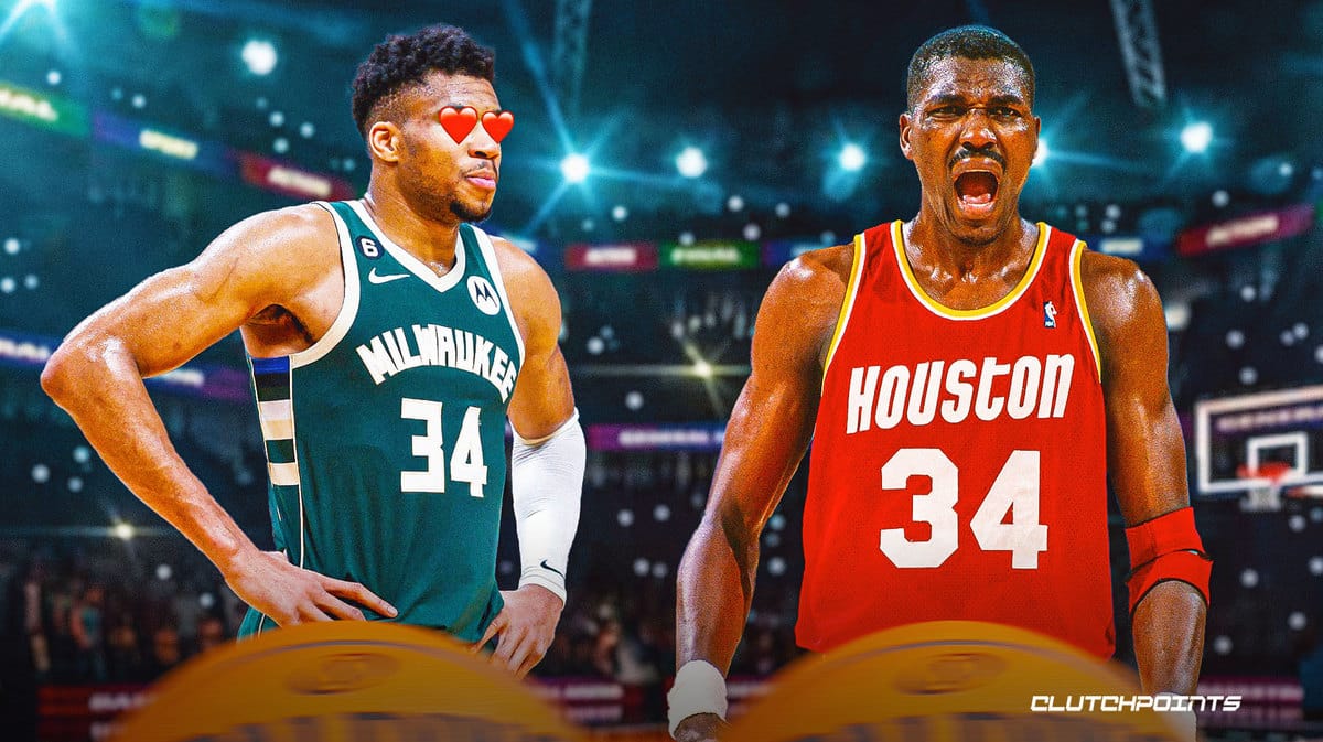 Giannis Antetokounmpo, Hakeem Olajuwon, Milwaukee Bucks