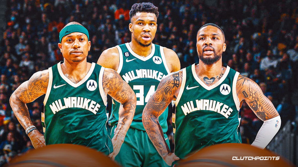 Isaiah Thomas, Giannis Antetokounmpo, Damian Lillard, Milwaukee Bucks