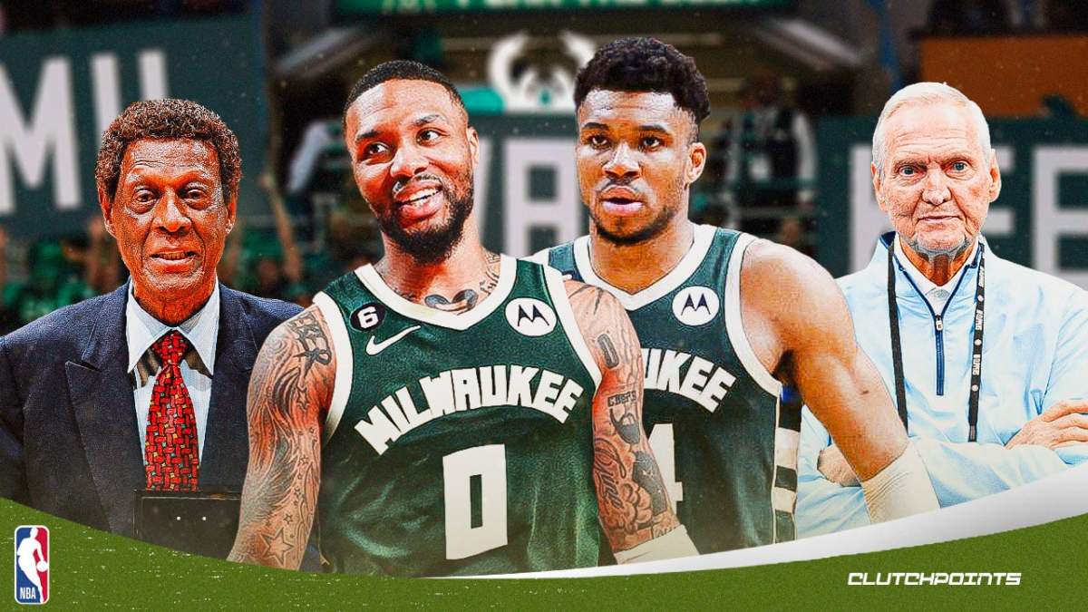 Damian Lillard, Giannis Antetokounmpo, Milwaukee Bucks