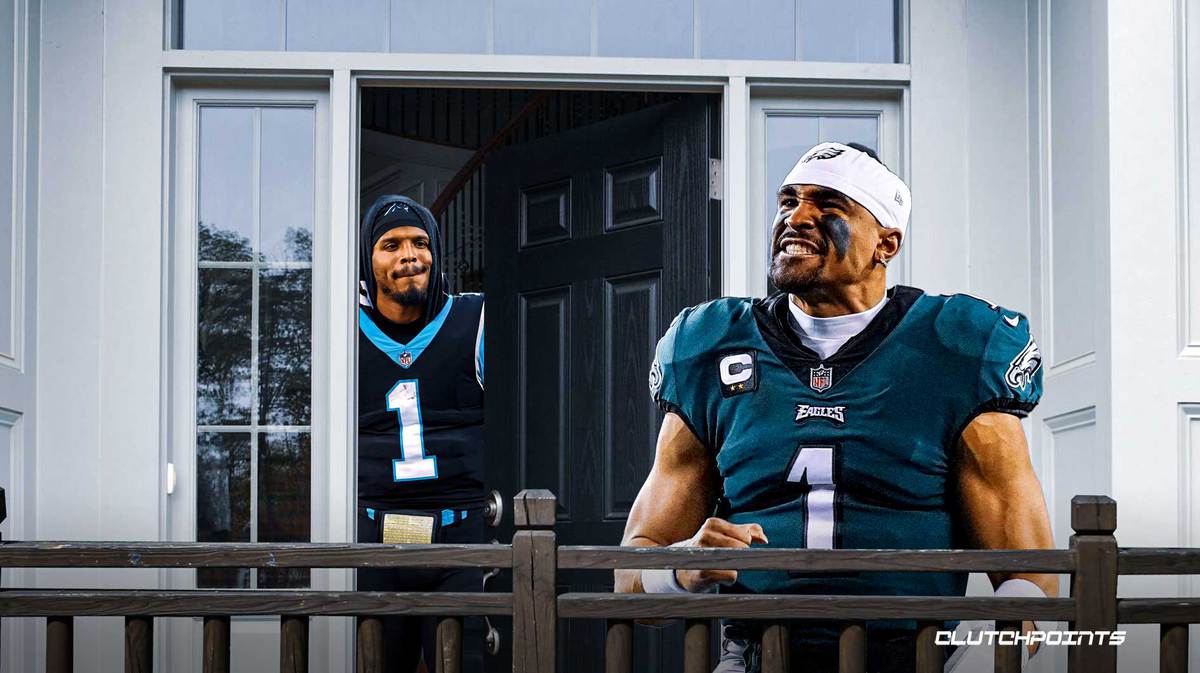 Carolina Panthers QB Cam Newton is a dominant rushing touchdown