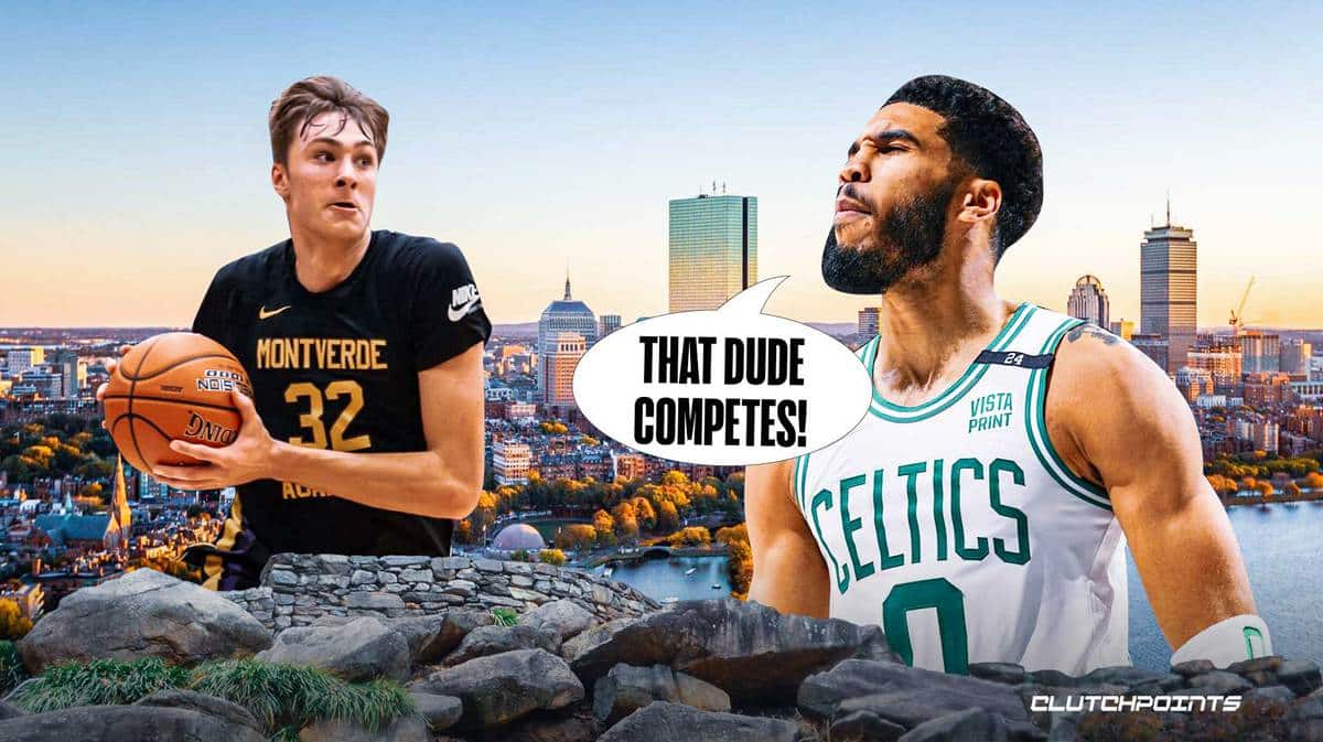 Cooper Flagg, Jayson Tatum, Celtics