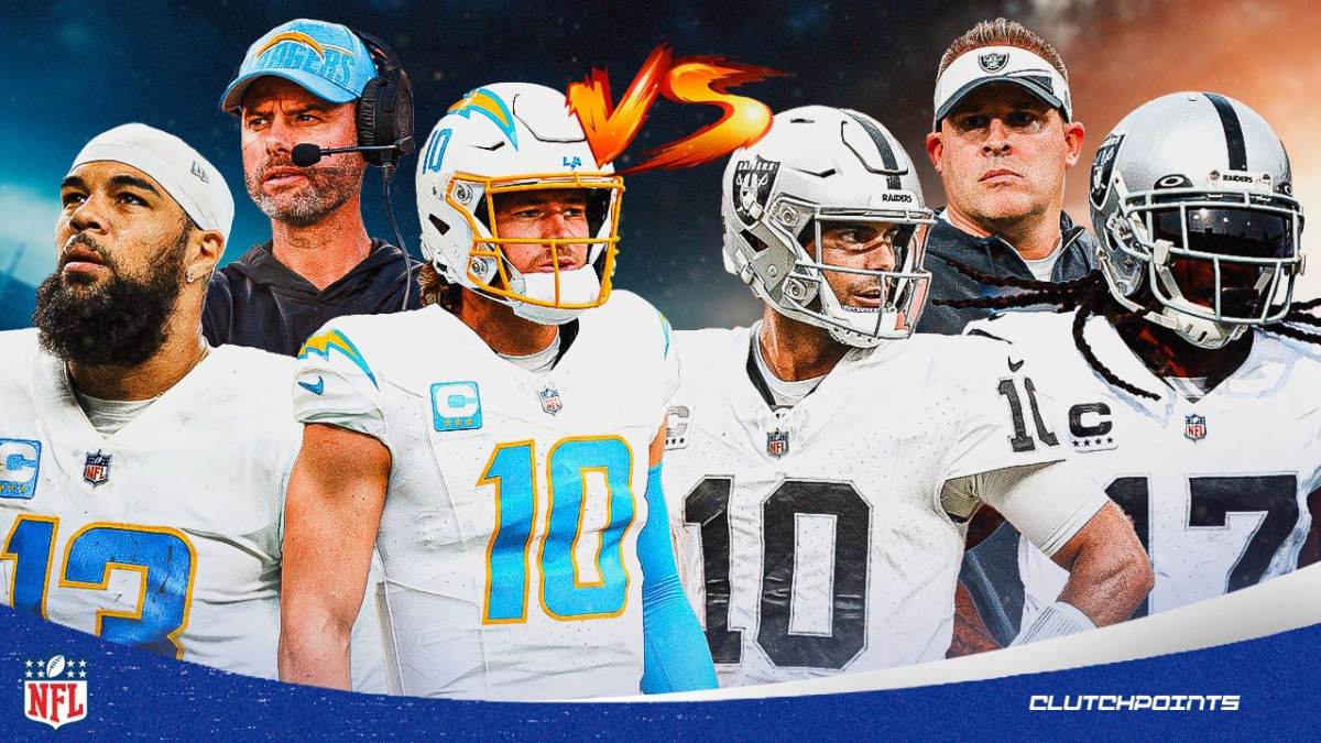 Los Angeles Chargers, Brandon Staley, Justin Herbert, Keenan Allen, Las Vegas Raiders, Jimmy Garoppolo, Davante Adams, Josh McDaniels
