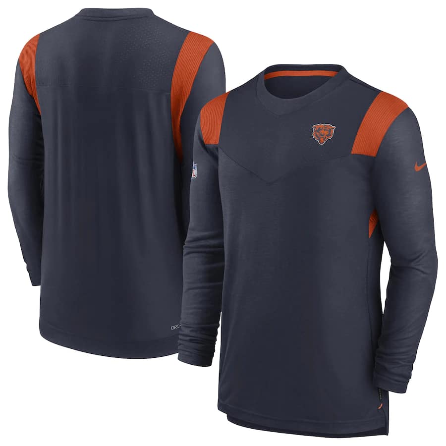 Chicago Bears Nike Fan Gear Pullover Hoodie - Orange