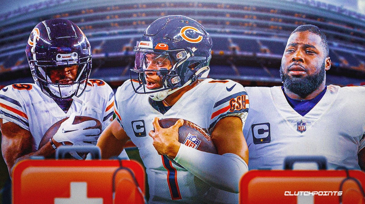 Justin Fields, Nate Davis, NFL, Chicago Bears