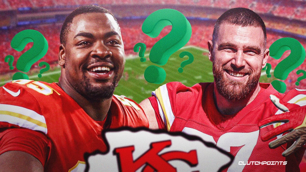 Travis Kelce, Andy Reid, Chris Jones, Kansas City Chiefs