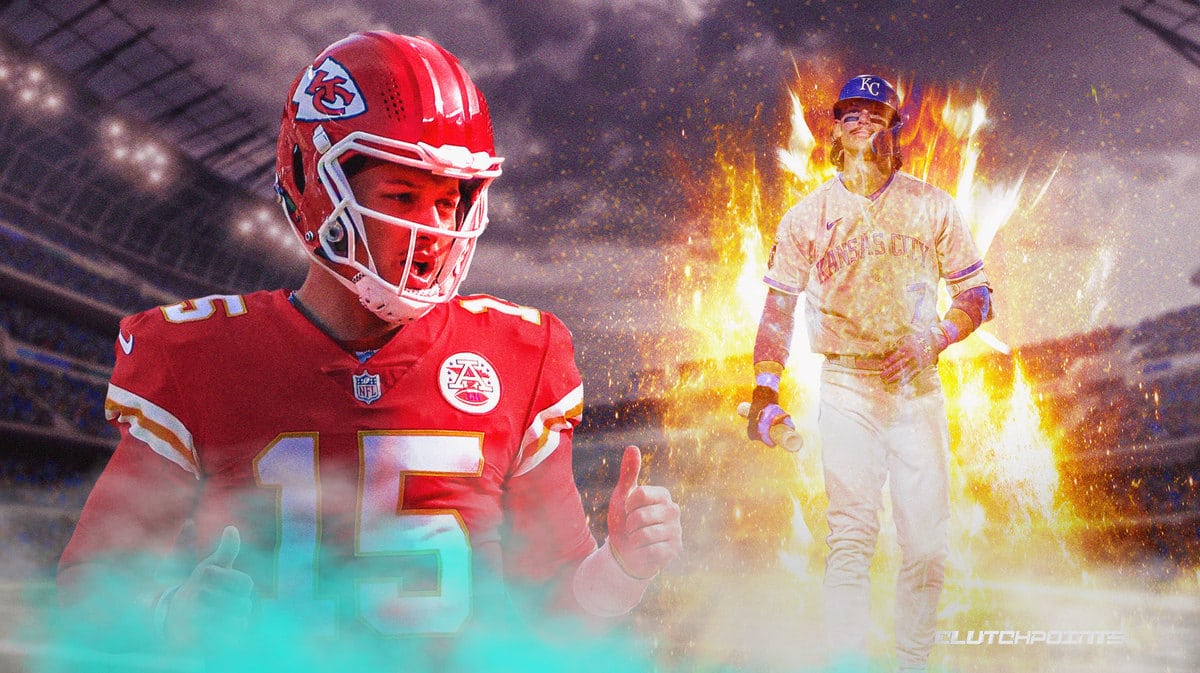 Patrick Mahomes, Bobby Witt Jr, Chiefs, Royals