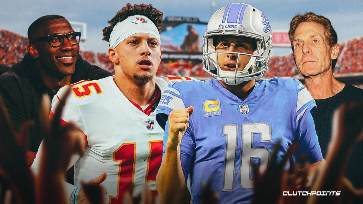 Chiefs, Shannon Sharpe, Patrick Mahomes, Skip Bayless, Lions