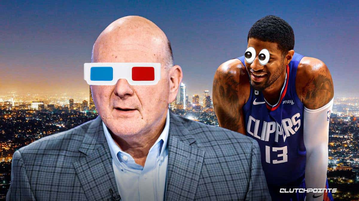 Clippers, Steve Ballmer, Paul George, Kawhi Leonard
