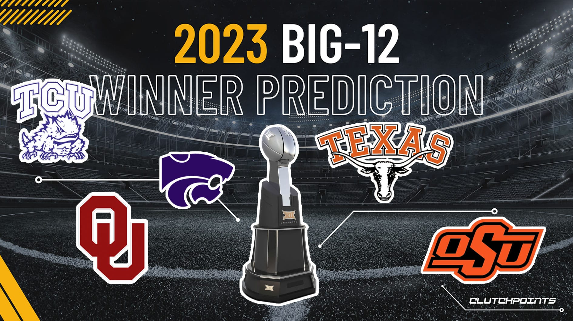 2023 Big 12 Football Championship Odds