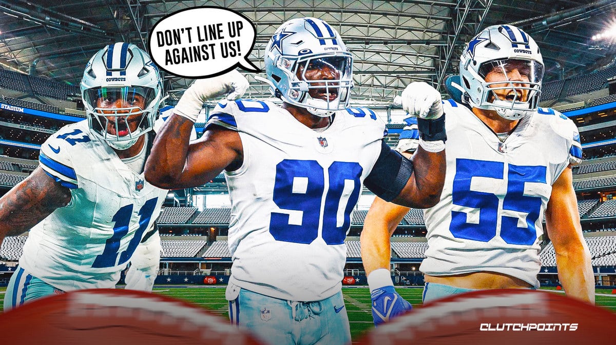 Micah Parsons, Demarcus Lawrence, Leighton Vander Esch, Cowboys