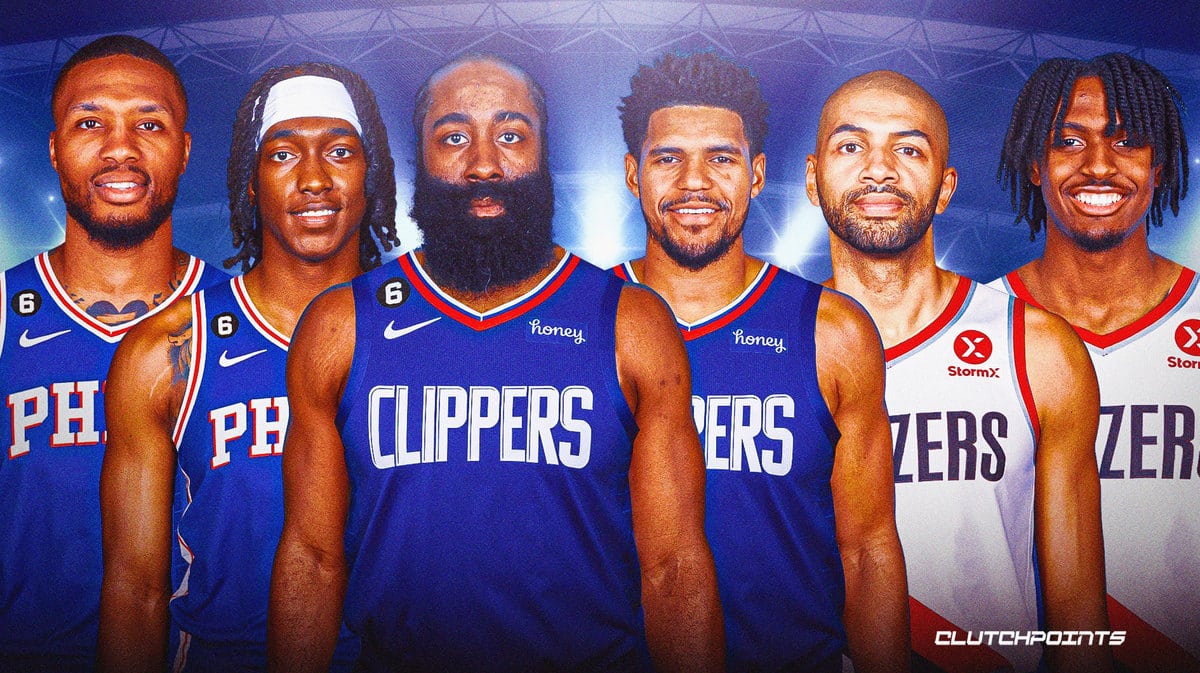 Damian Lillard, Sixers, Clippers, Blazers, James Harden