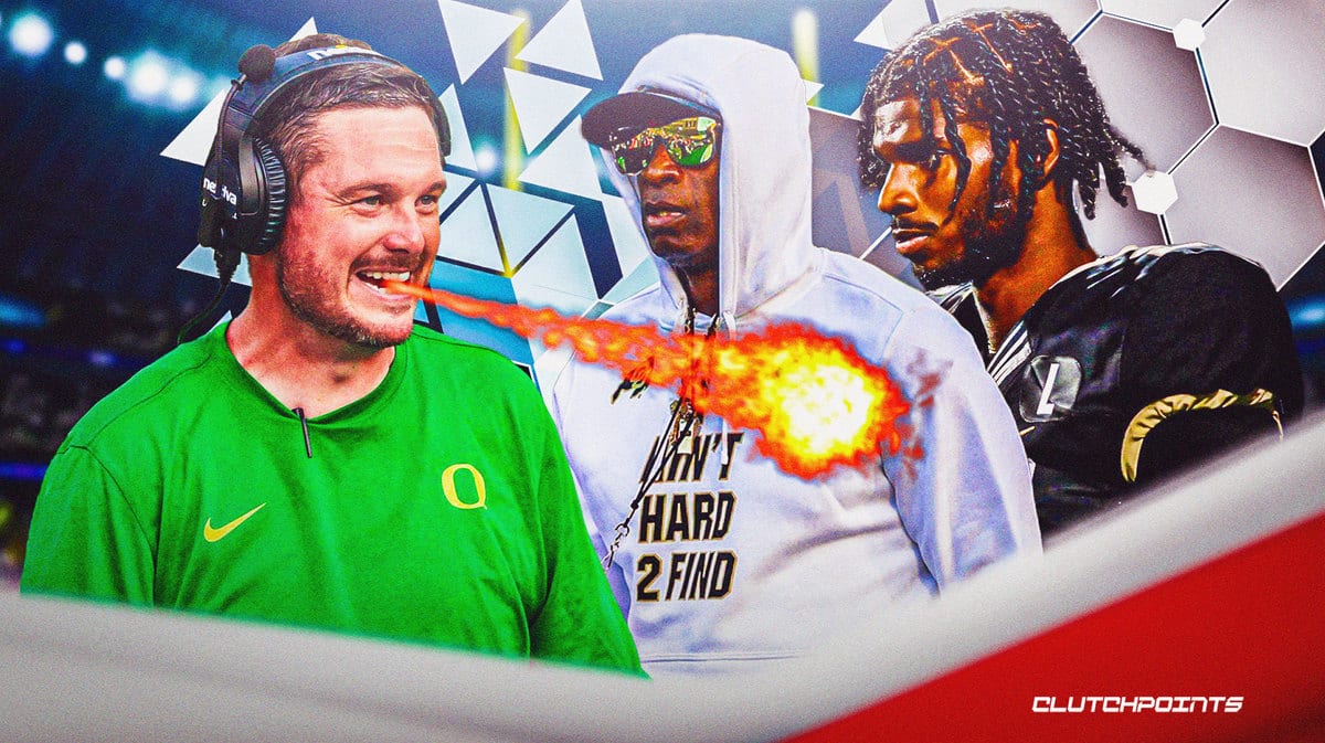 Oregon football, Colorado football, Dan Lanning, Deion Sanders, Shedeur Sanders