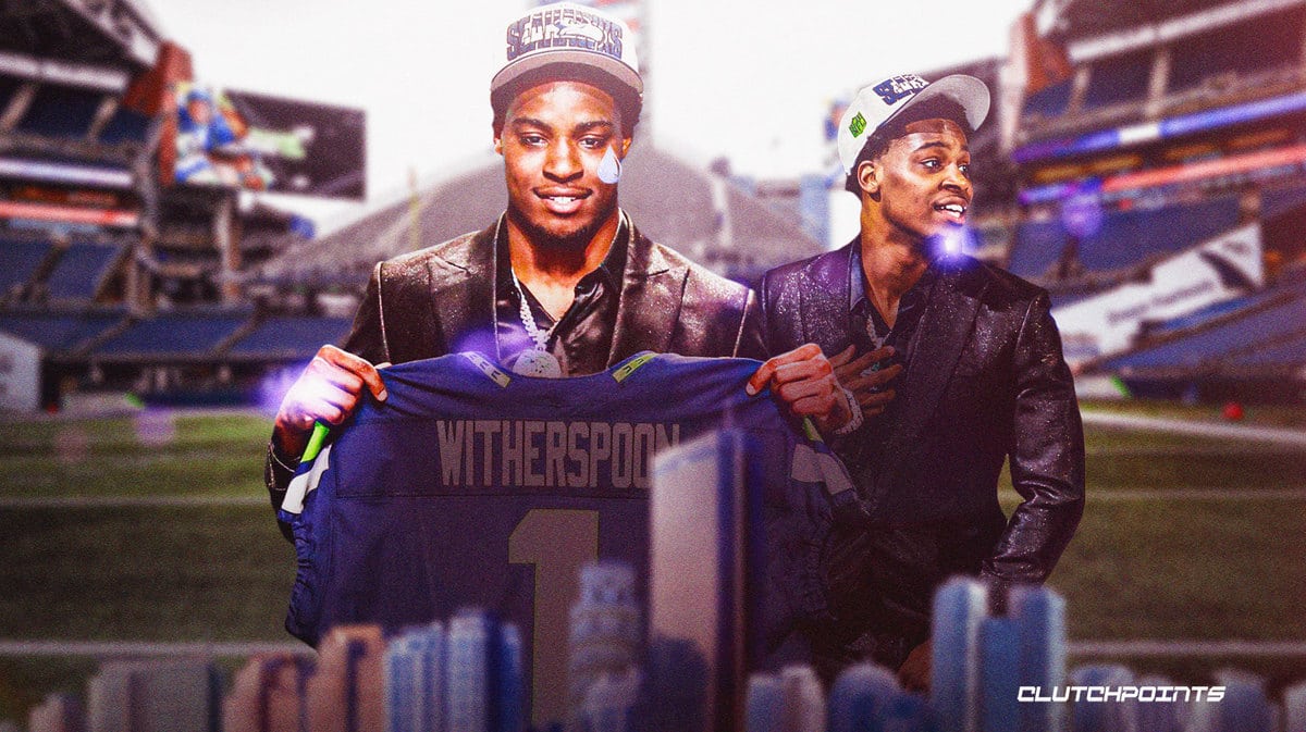 Seahawks, Devon Witherspoon, Kenneth Walker III, Remove term: Devon Witherspoon Devon WitherspoonRemove term: Jaxon Smith-Njigba