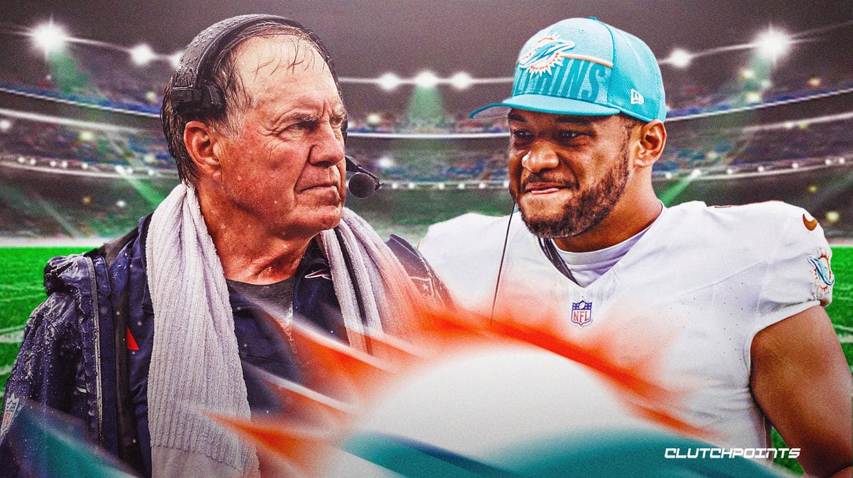 Dolphins, Patriots, Bill Belichick, Tua Tagovailoa