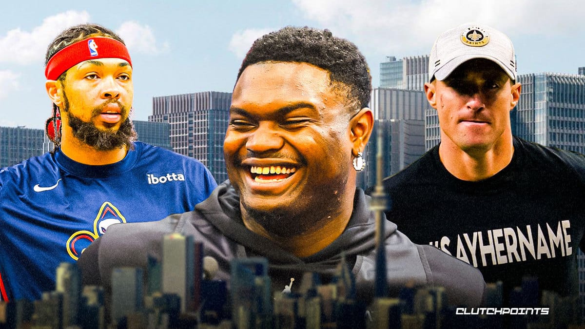Zion Williamson, Brandon Ingram, Drew Brees, Pelicans