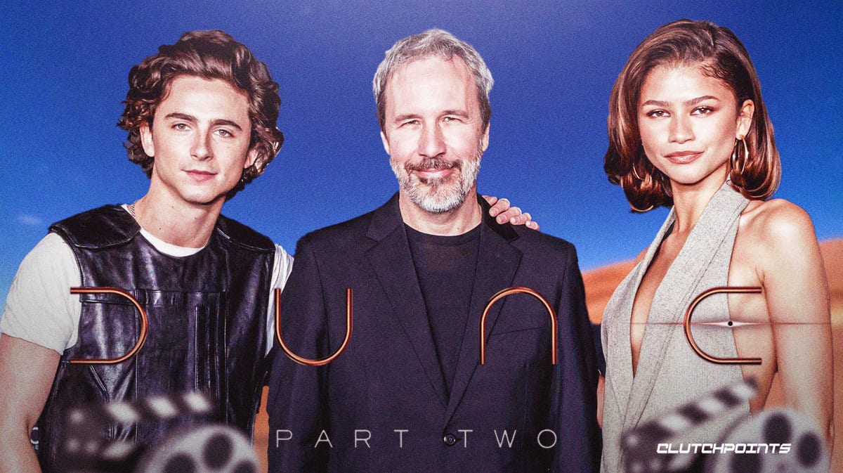Timothée Chalamet, Denis Villeneuve, Zendaya, Dune: Part Two